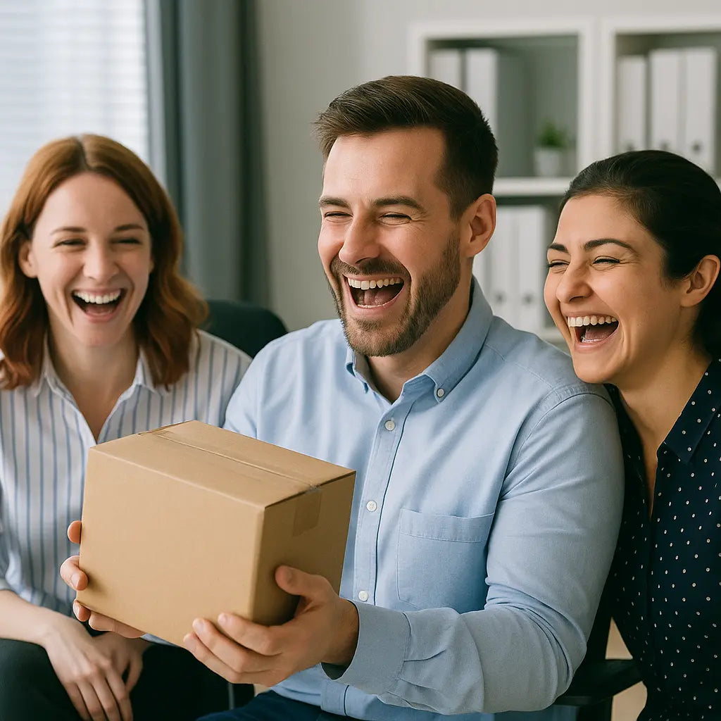 Prank-Pakete im Büro: Wie man Kollegen humorvoll überrascht